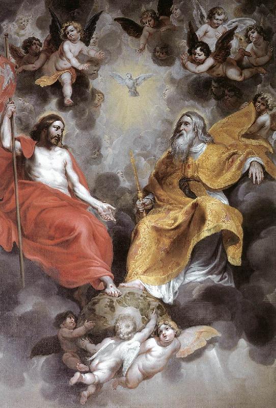 BALEN, Hendrick van Holy Trinity France oil painting art
